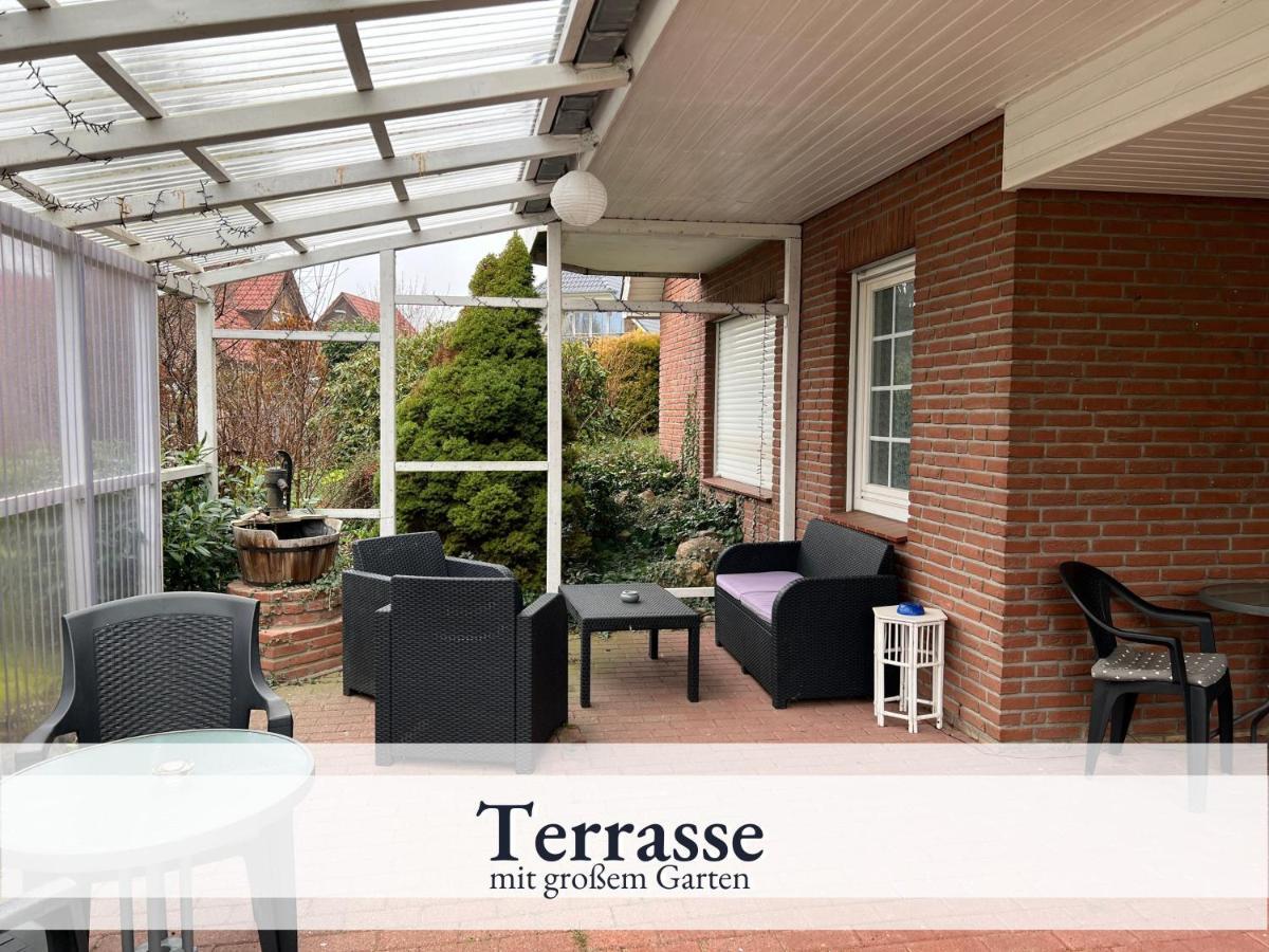 Blumenvilla 8 Mit Sauna Und Garten Schneverdingen Dış mekan fotoğraf